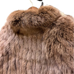 Vintage Saga Light Brown Fox Fur Coat