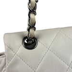 Chanel White Quilted Leather Multi-pocket Flap Bag 2007