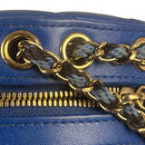 Chanel Limited Edition Lifesaver Round Crossbody Navy/Black 2017