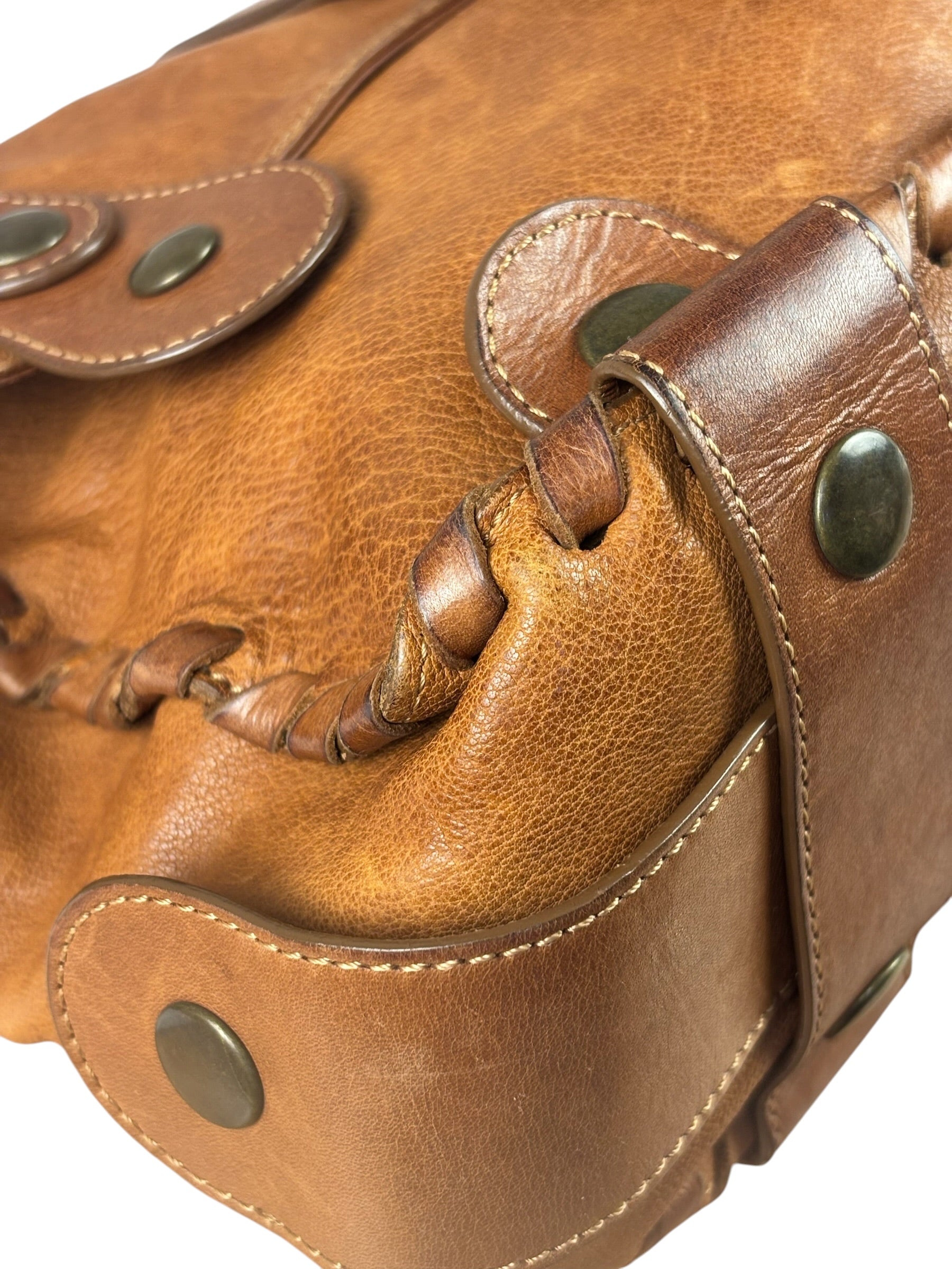 Chloe Brown Silverado Messenger Bag