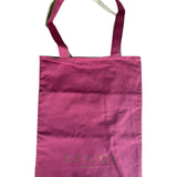 Gucci Beauty Pink/White Reversible Canvas Tote