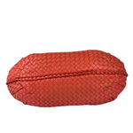 Bottega Veneta Orange Intrecciato Hobo Bag