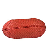 Bottega Veneta Orange Intrecciato Hobo Bag