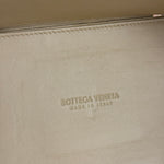 Bottega Veneta Muted Olive Intreccio Arco Woven Leather Tote