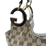 Gucci GG Canvas Medium Charlotte Hobo Bag