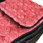 Louis Vuitton Limited Edition Bunny Pink Leather Monogram Coquette Clutch