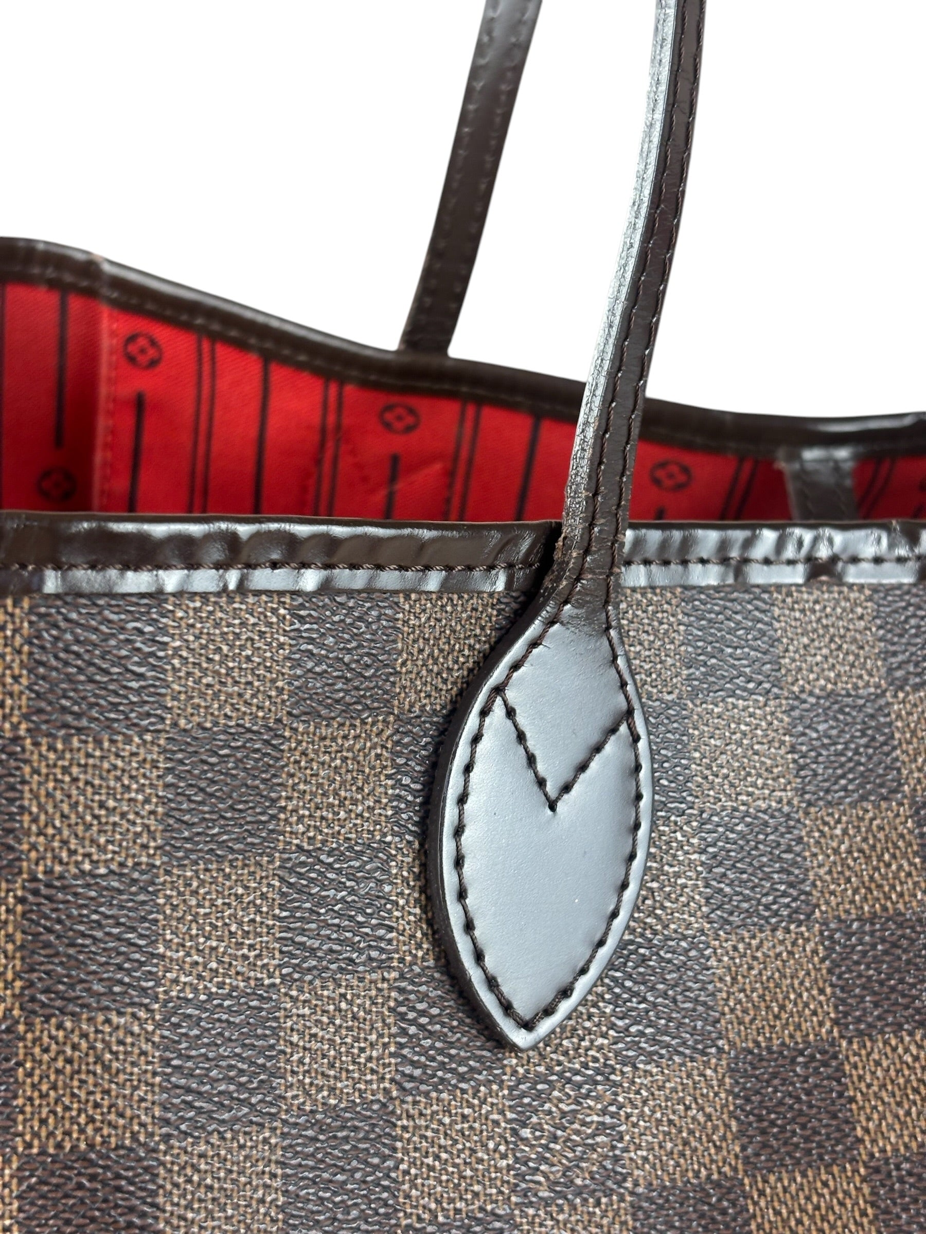 Louis Vuitton Canvas Monogram Damier Ebene Neverfull GM