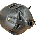 Prada Black Leather Vitello Daino Handbag