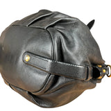 Prada Black Leather Vitello Daino Handbag