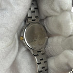 YSL Blue Circle Dial Stainless Band
