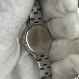 YSL Blue Circle Dial Stainless Band