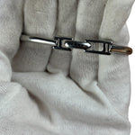 Gucci Vintage Ice Blue Dial Square Bangle Watch