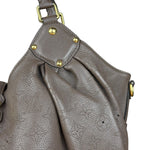 Louis Vuitton Brown Leather Mahina Hobo Bag