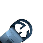 Gucci Grey Belt Black GG