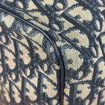 Christian Dior Vintage Navy Trotter Boston Bag