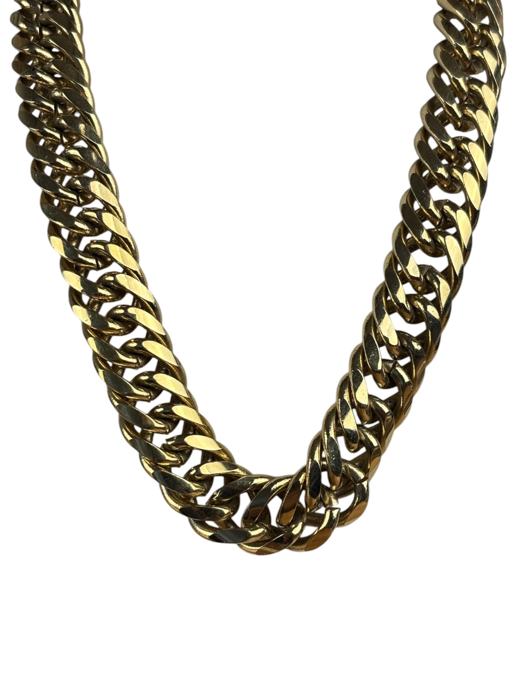 Givenchy Gold Plated Cuban Necklace