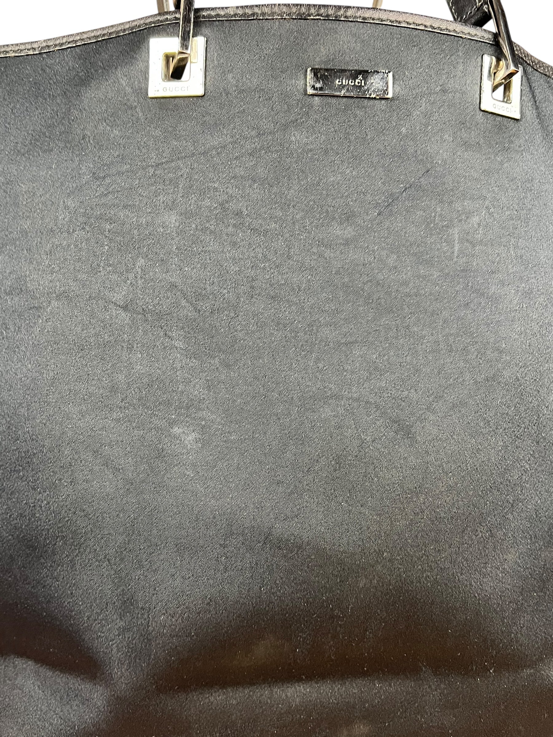 Gucci Black Nylon Tote