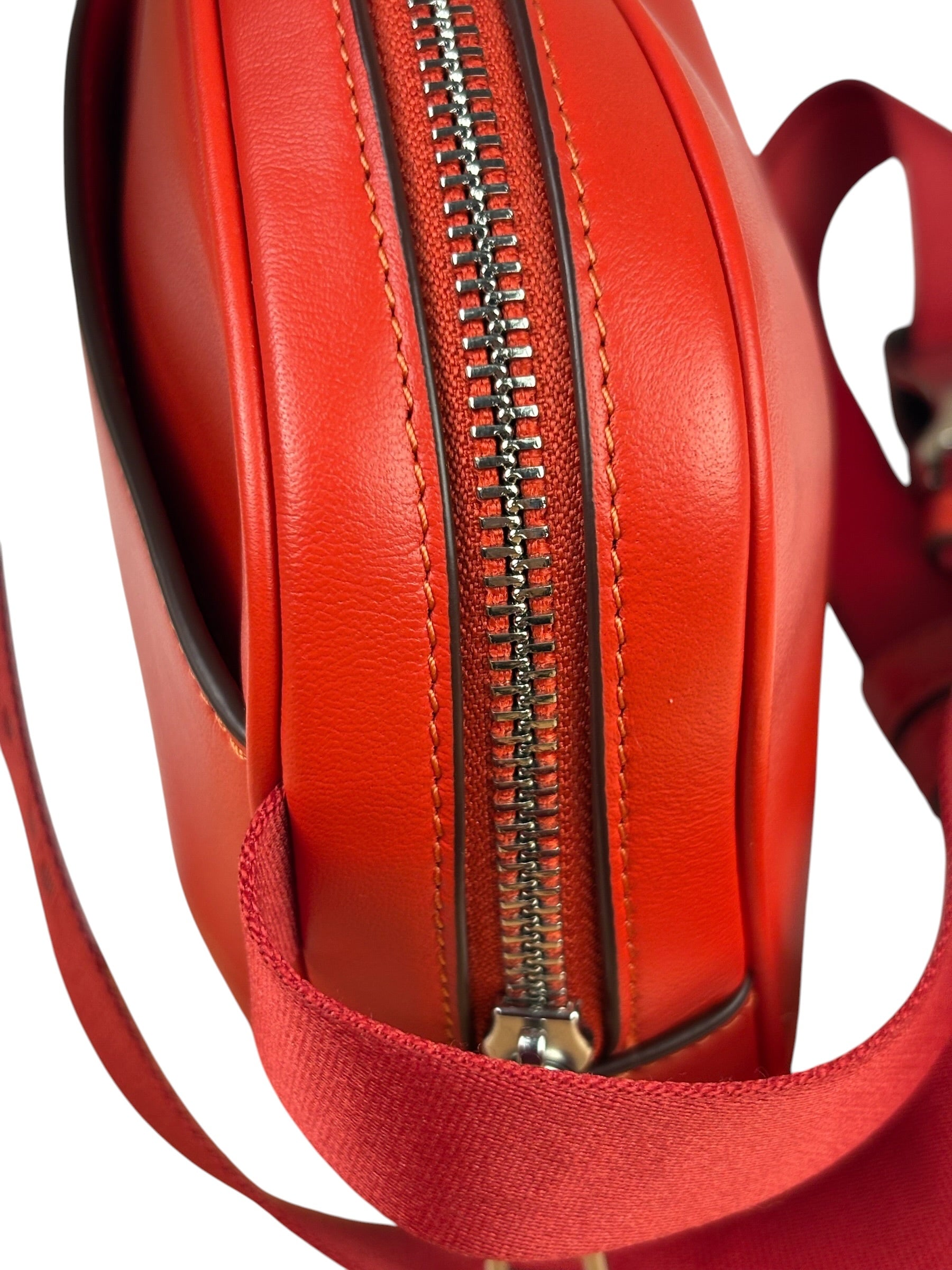 Coach Miami Red Leather Pace Belt Bag