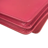 Prada Pink Saffiano Leather Pouchette