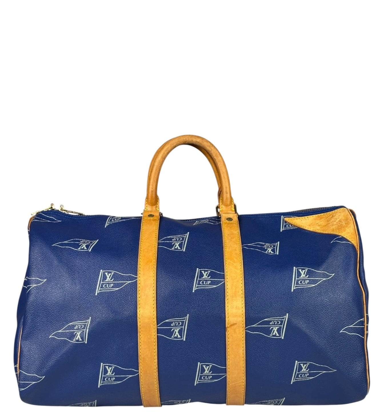 Louis Vuitton Blue America's Cup Keepall 45
