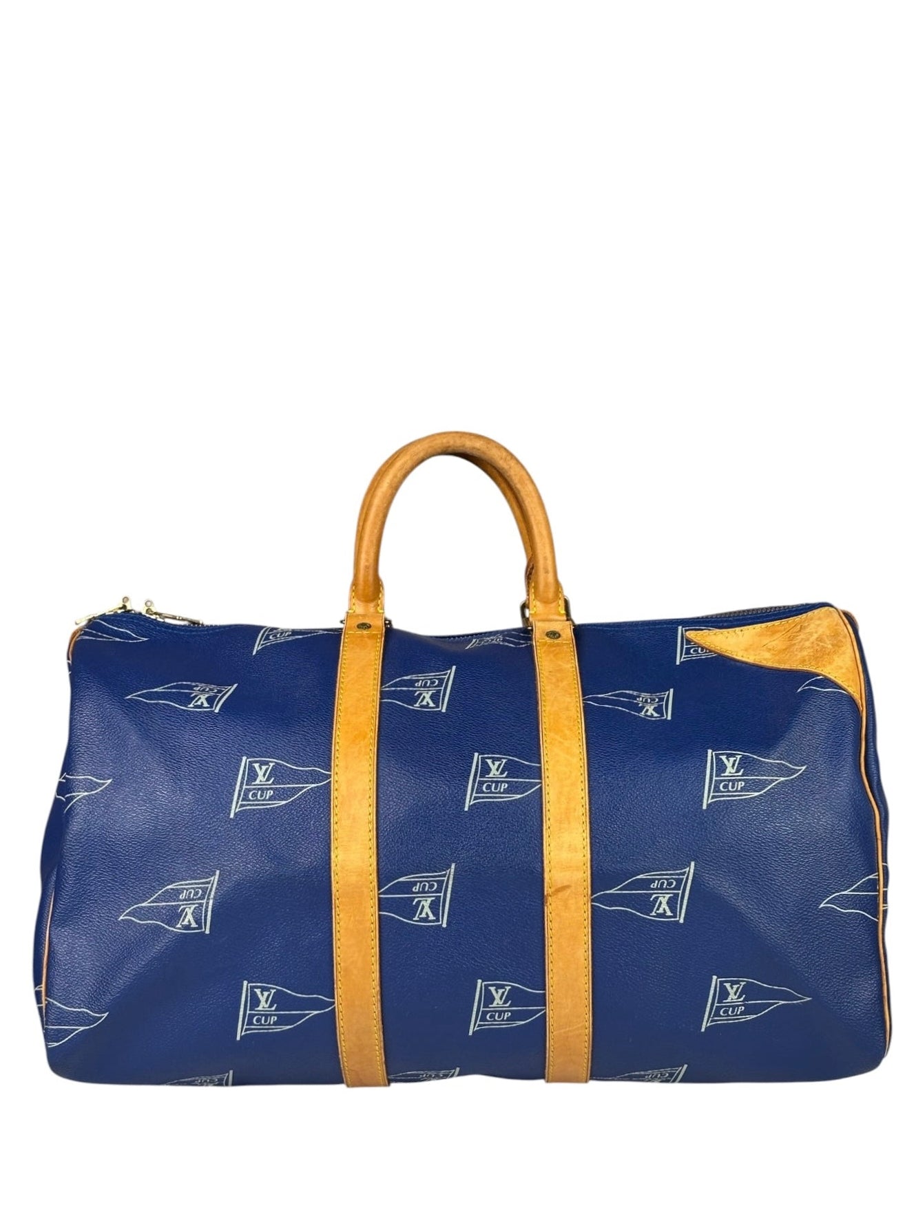 Louis Vuitton Blue America's Cup Keepall 45