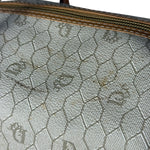 Christian Dior Vintage Honeycomb Zip Tote