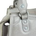 Balenciaga White Leather Neo Classic Le City Two-Way Bag