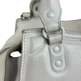 Balenciaga White Leather Neo Classic Le City Two-Way Bag