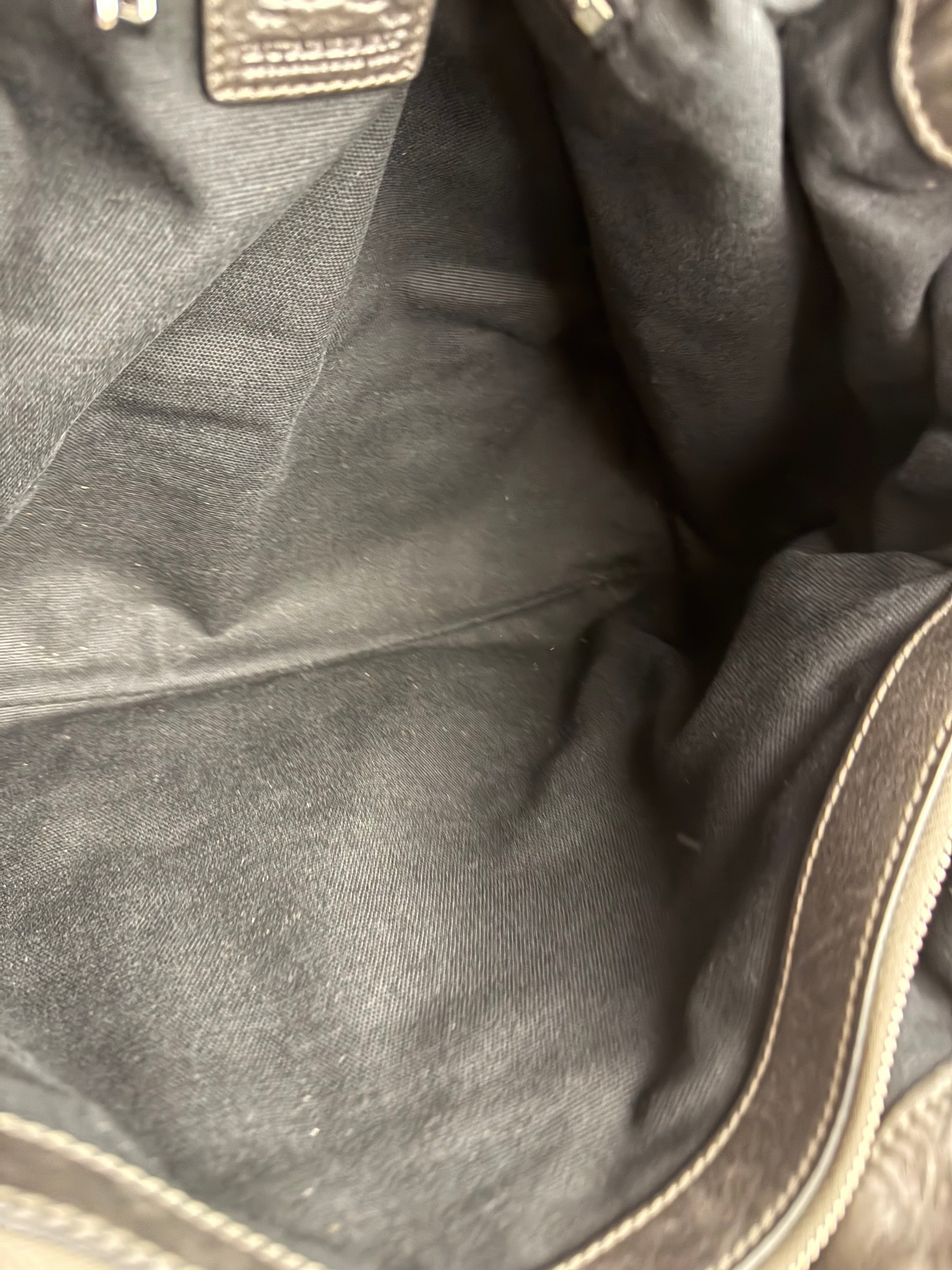 Burberry Vintage Grey Nova Check Shoulder Bag