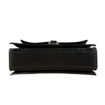 Balenciaga Crush Sling Shoulder Bag Black Leather