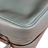 Coach Teal Blue Ellis Boxy Cosmetic Pouch
