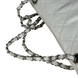 Chanel Bicolor Medium Leather Flap Bag Beige '08