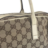 Gucci GG Beige Ivory Leather Shoulder Bag