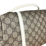 Gucci GG Joy Coated Canvas Tote Bag White/Beige