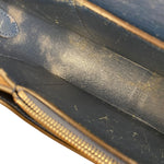 Celine Blue/Plum Leather Medium Frame Shoulder Bag