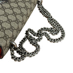 Gucci Dionysus GG Supreme Shoulder Bag Beige/Red
