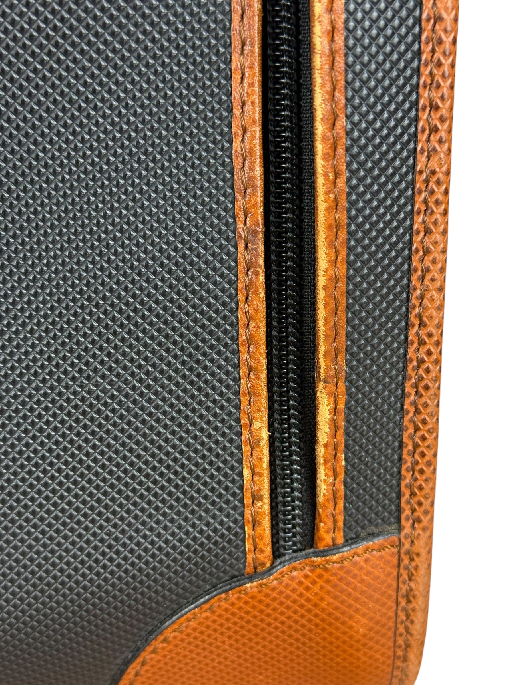 Bottega Veneta Vintage Travel Case Black/Brown