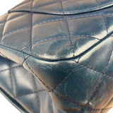 Chanel Blue Reissue 225 Double Flap Bag 1991