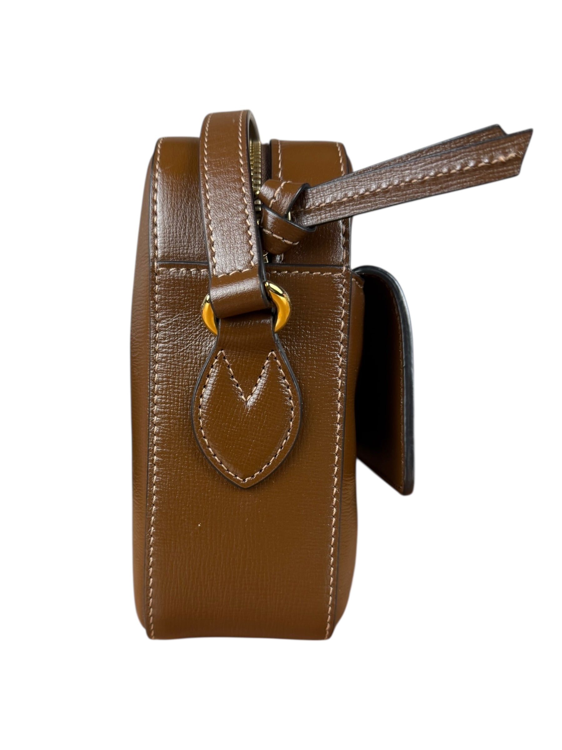 Gucci 1955 Horsebit Camera Bag Brown