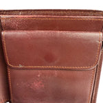 Cartier Vintage Bordeaux Burgundy Leather Bifold Wallet