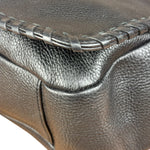 Tory Burch Black Marion Whipstitch Flap Shoulder Bag