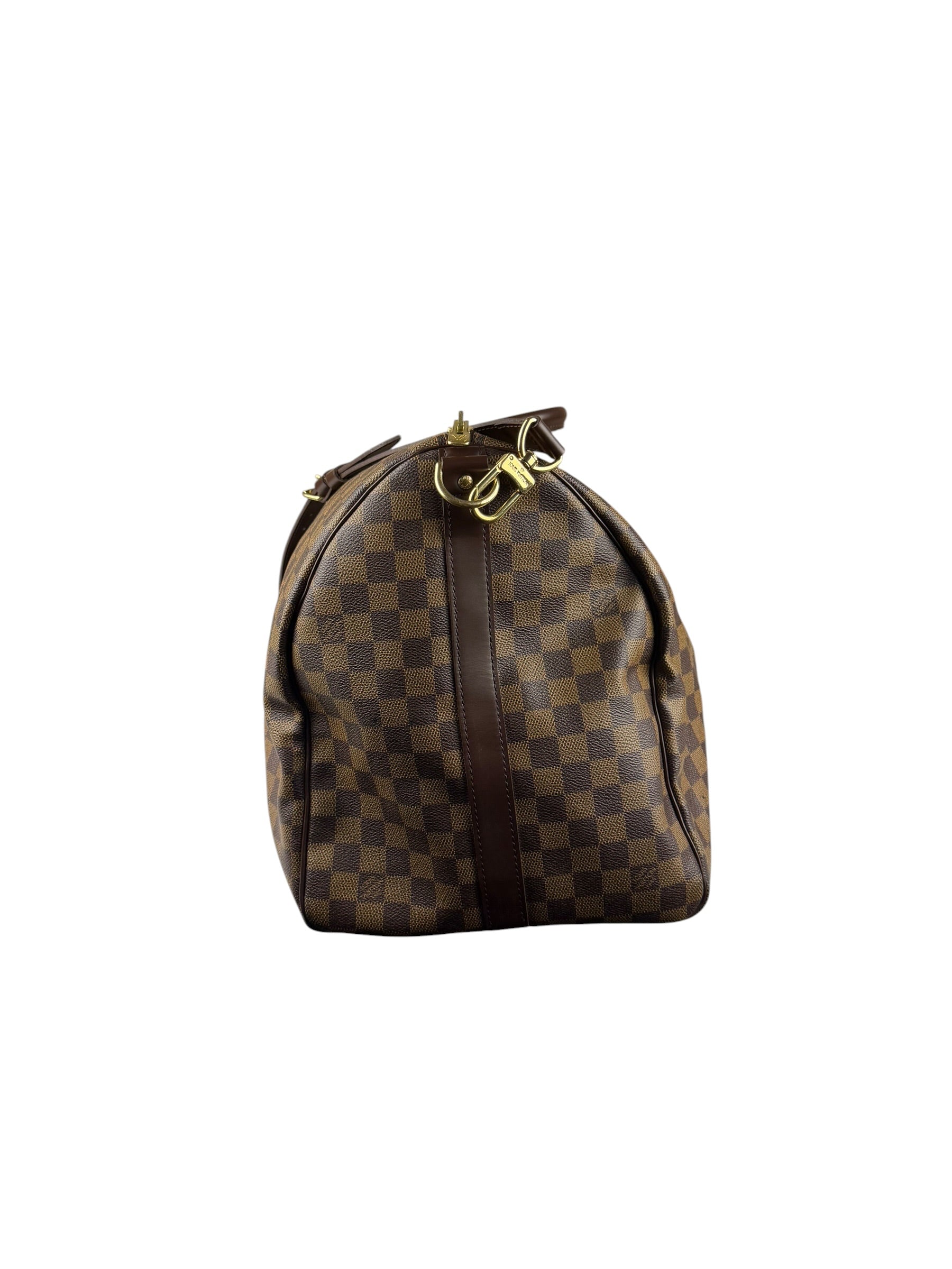 Louis Vuitton Damier Ebene Keepall Two-Way Bag