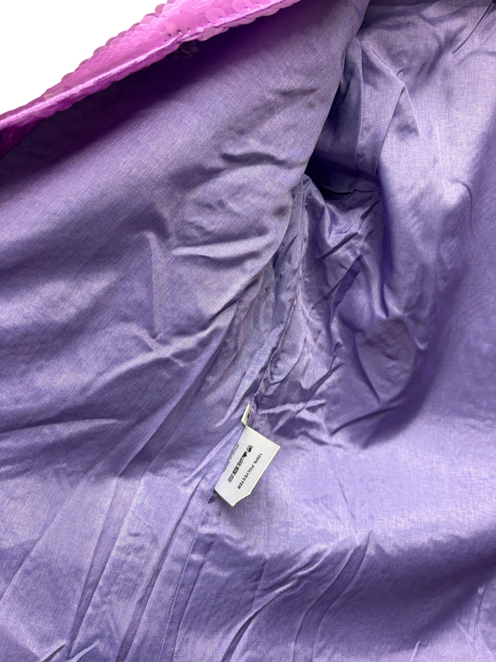 Gucci Purple Vault La Veste Sequin Long Sleeve Shirt
