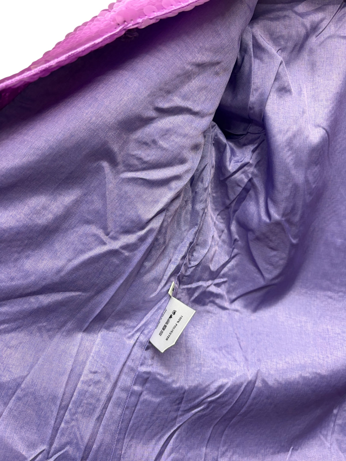 Gucci Purple Vault La Veste Sequin Long Sleeve Shirt