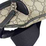 Gucci Beige/Black Leather GG Eden Belt Bag