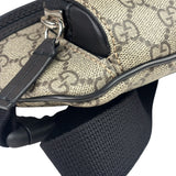 Gucci Beige/Black Leather GG Eden Belt Bag