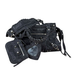 Balenciaga Neo Cagole City Bag Washed Denim