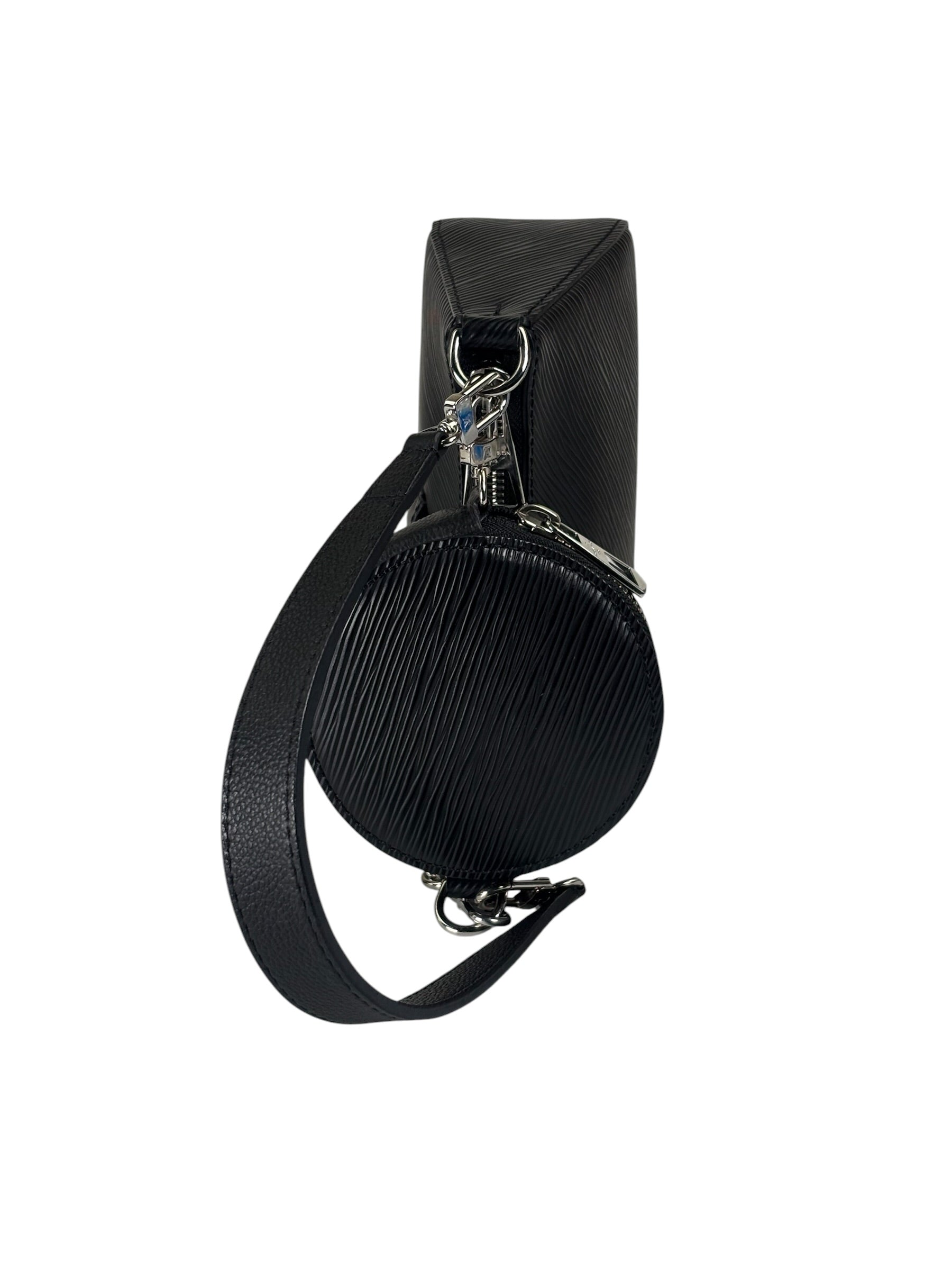 Louis Vuitton Black Epi Leather Marellini Pochette