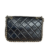 Chanel Black Quilted Leather Flap Bag 2019