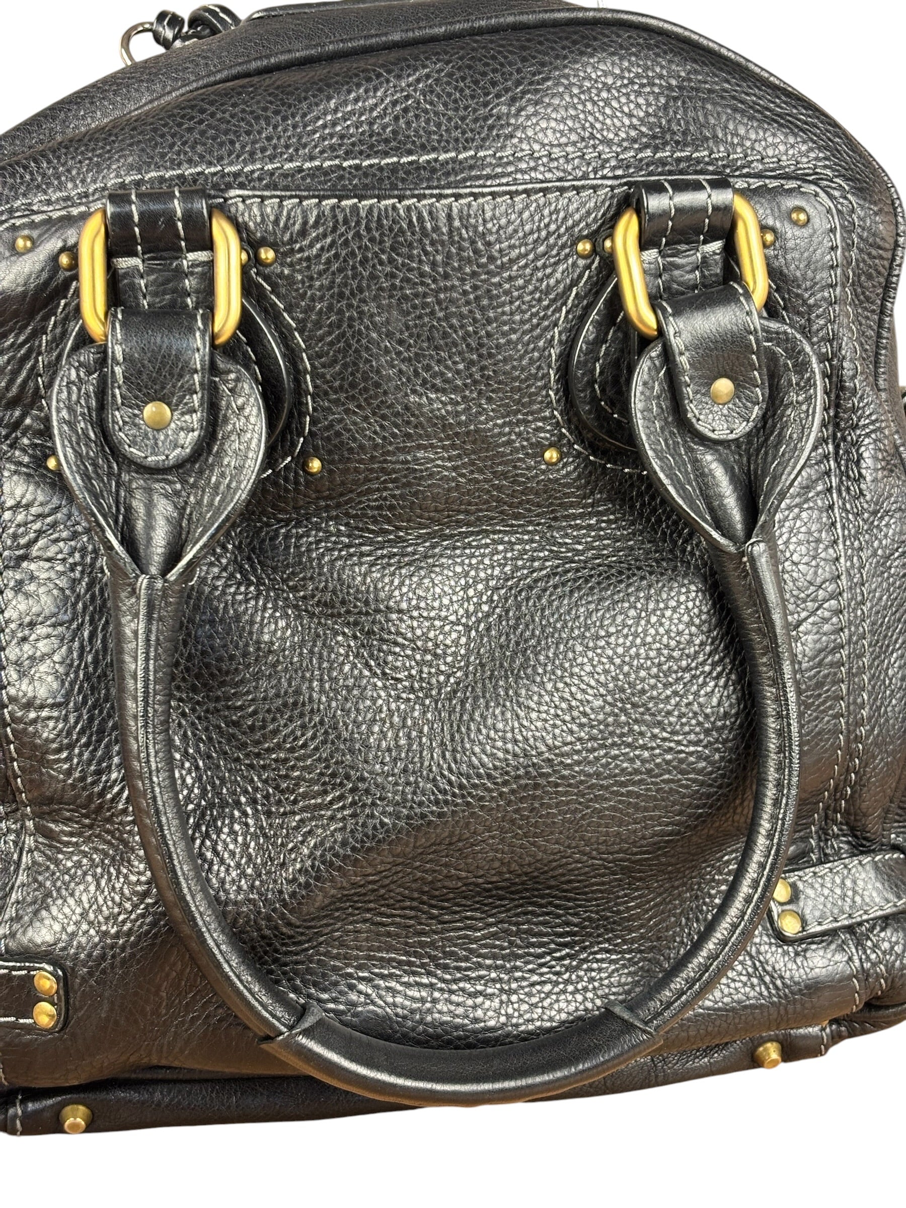Chloe Black Paddington Shoulder Bag
